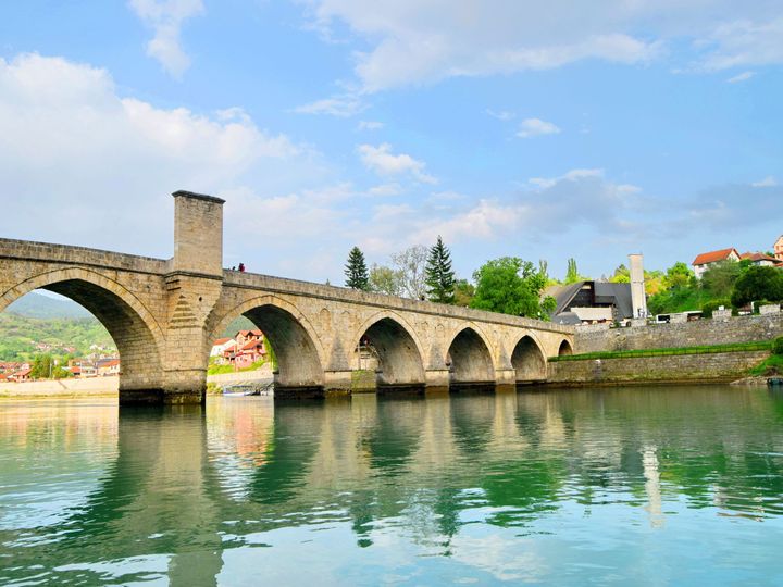Wyszegrad, Visegrad, Bośnia Hercegowina, most Drina