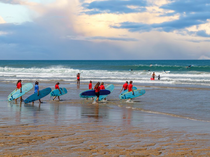 Surfing Biarritz
