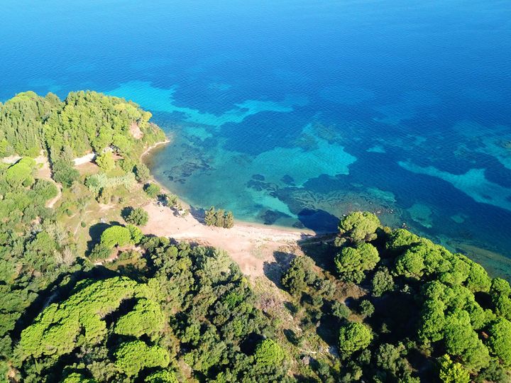Korfu Vidos Island