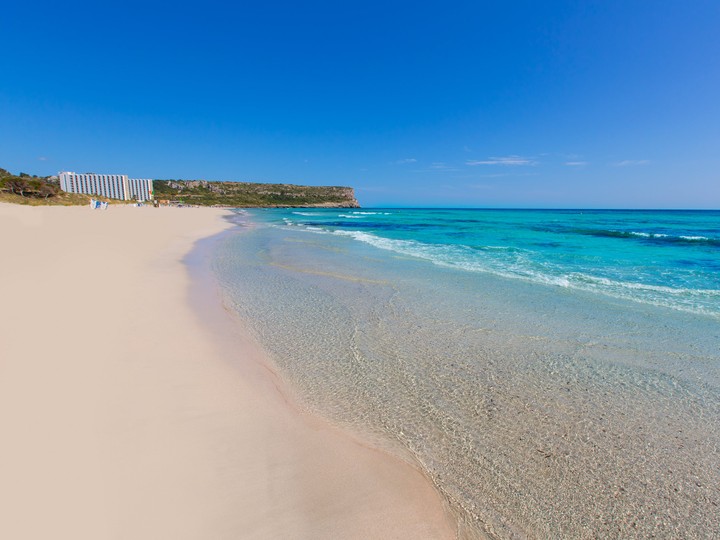 Cala Son Bou, Minorka