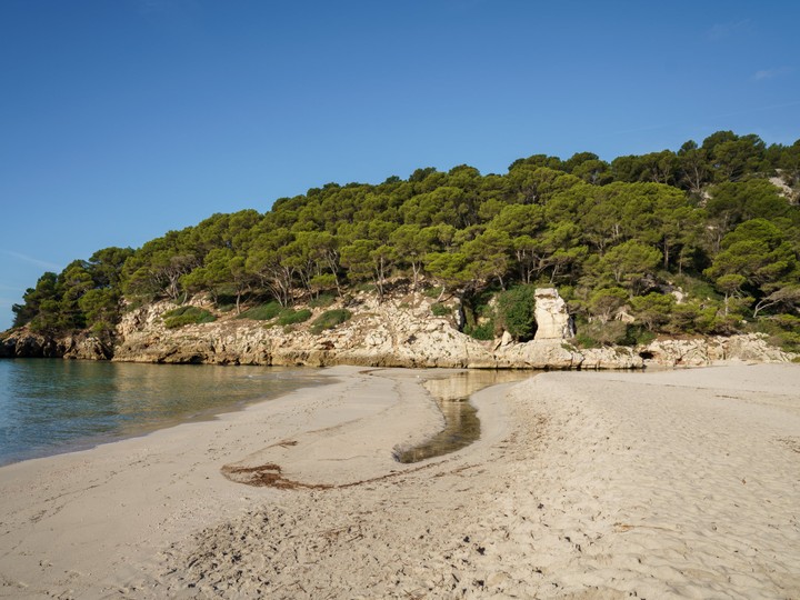 Cala Trebalúger, Minorka