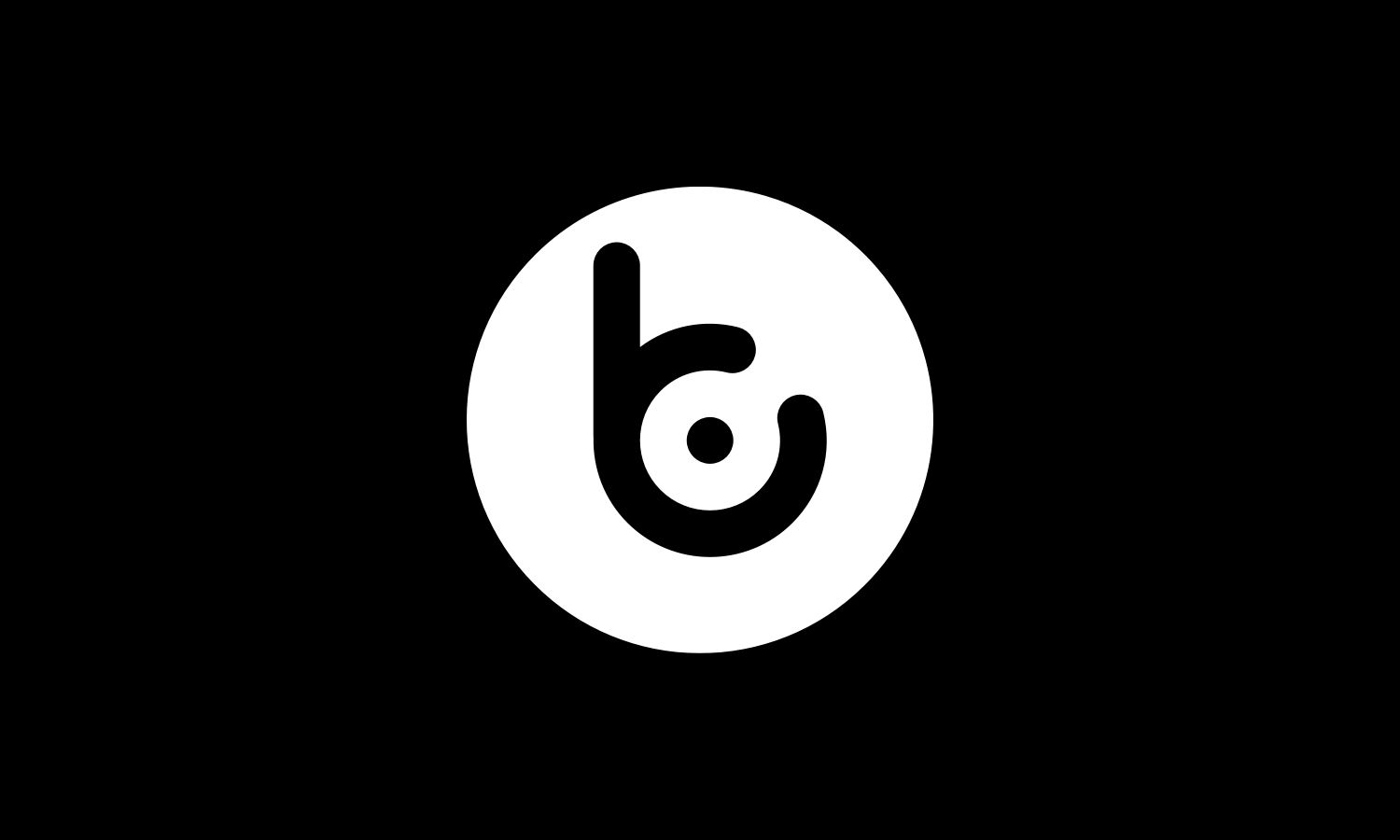 brate logo symbol white